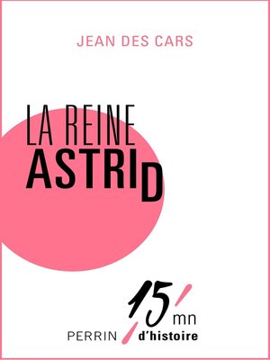 cover image of La reine Astrid